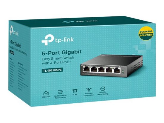 TP-LINK TL-SG105PE 5-Port Gigabit