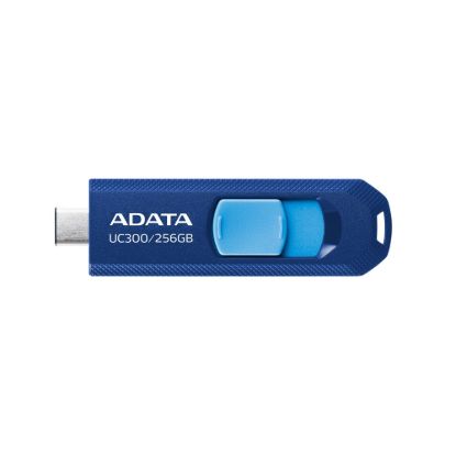Obrázek ADATA Flash Disk 256GB UC300, USB-C 3.2, modrá