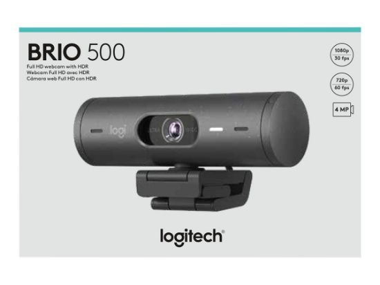 LOGITECH BRIO 500 Webcam