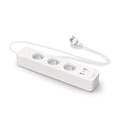 Obrázek TP-LINK Smart Wi-Fi Power Strip 3-Outlets Homekit German type plug
