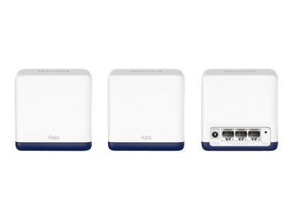 Obrázek TP-LINK MERCUSYS Halo H50G AC1900 Whole Home Mesh Wi-Fi System 3x Internal Antennas 3x Gigabit WAN/LAN Set 3-pack