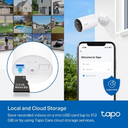 Obrázek TP-LINK Smart Wire-Free Indoor/Outdoor Security Camera 2K 2304x1296 2.4GHz 6400mAh rechargeable lithium-ion battery