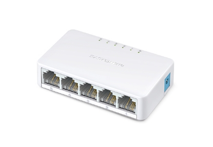 Obrázek TP-LINK MERCUSYS MS105 5-Port 10/100Mbps Desktop Switch