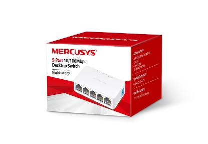 Obrázek TP-LINK MERCUSYS MS105 5-Port 10/100Mbps Desktop Switch