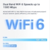 Obrázek TP-LINK AX1500 Whole Home Mesh Wi-Fi 6 System 2-pack