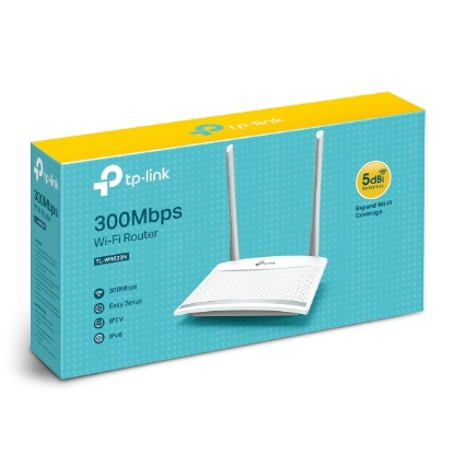 Obrázek TP-LINK TL-WR820N Wireless 802.11n/300Mbps 2T2R router 2xLAN 1xWAN IPTV IPv6