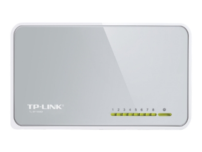 Obrázek TP-LINK TL-SF1008D Desktop Switch 8x10/100Mbps