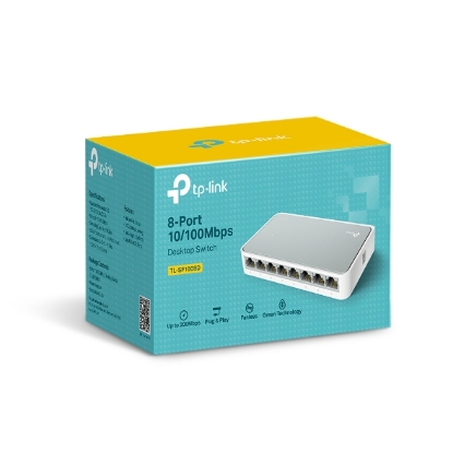 Obrázek TP-LINK TL-SF1008D Desktop Switch 8x10/100Mbps