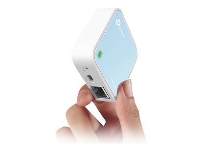 Obrázek TP-LINK TL-WR802N N300 Wireless 802.11n/300Mbps Nano router LAN/WAN mikro USB