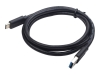 Obrázek GEMBIRD CCP-USB3-AMCM-0.5M USB 3.0 AM to Type-C cable AM/CM 0.5m black
