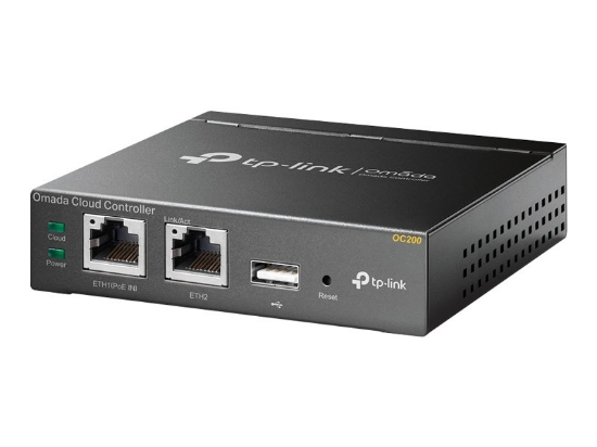 Obrázek TP-LINK OC200 Omada Cloud Controller centralized management for EAP 2x RJ45 1x USB 1x microUSB or PoE 802.3af Omada SDN