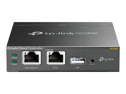 Obrázek TP-LINK OC200 Omada Cloud Controller centralized management for EAP 2x RJ45 1x USB 1x microUSB or PoE 802.3af Omada SDN