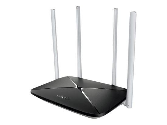Obrázek TP-LINK MERCUSYS AC12 AC1200 Dual Band WiFi 802.11ac router 4xLAN 1xWAN 4x antennas