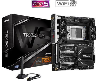 Obrázek ASRock MB Sc sTRX5 TRX50 WS, AMD TRX50, 4xDDR5, E-ATX