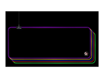 Obrázek GEMBIRD MP-GAMELED-L Gaming mouse pad with LED light effect L-size 300x800mm