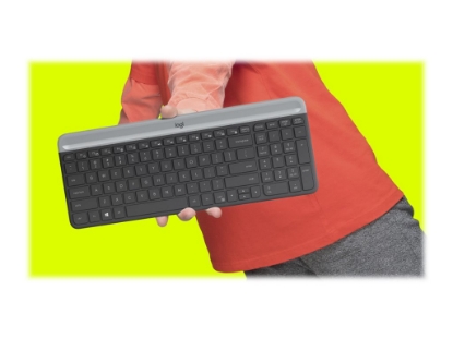Obrázek LOGITECH 920-009260 MK470 Slim bezdrátová sada klávesnice a myši CZ + SK