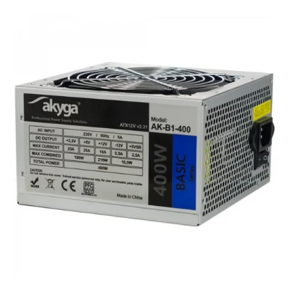 Obrázek Akyga PC zdroj ATX 420W Basic ventiláror 120mm P4 3xSATA