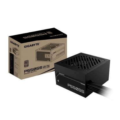 Obrázek GIGABYTE zdroj P550SS, 550W, 80+ Silver, 120mm, ATX 3.0