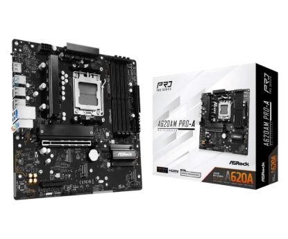 Obrázek ASRock MB Sc AM5 A620AM PRO-A, AMD A620A, 4xDDR5, 1xHDMI