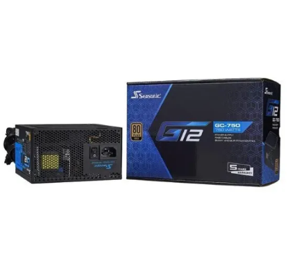 Obrázek Seasonic G12 GC-750 (v1.5) GOLD retail 750W