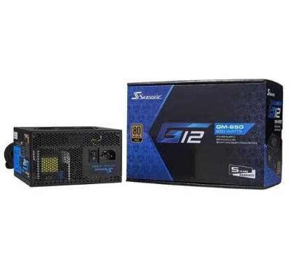 Obrázek Seasonic G12 GM-650 Gold (V1.5) modular 650W