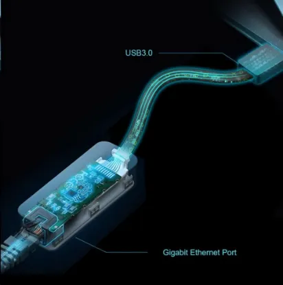 TP-Link UE306 USB/Ethernet síťový adaptér