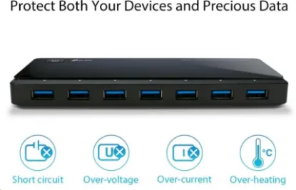 TP-Link UH720 USB hub s nabíjecími porty