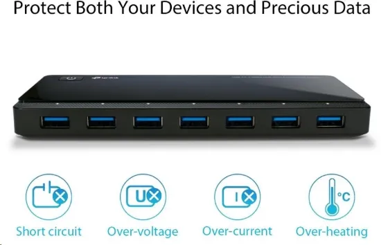 TP-Link UH720 USB hub s nabíjecími porty