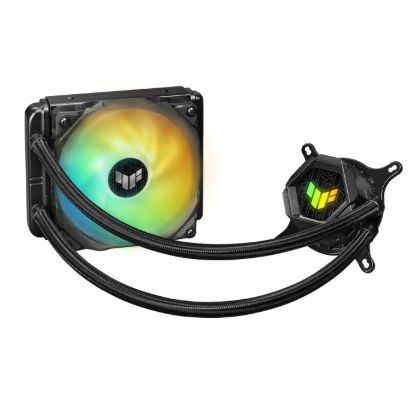 Obrázek ASUS vodní chladič CPU AIO TUF GAMING LC 120 ARGB, 1x120mm, LGA1851, AM5