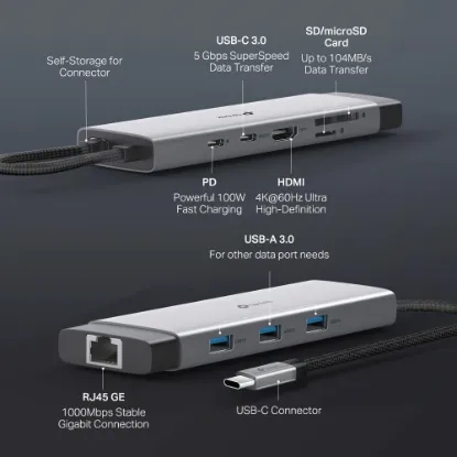 TP-Link UH9120C hub 9v1