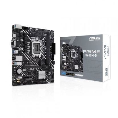Obrázek ASUS MB Sc LGA1700 PRIME H610M- D, Intel H610, 2xDDR5, 1xHDMI, 1xVGA, mATX