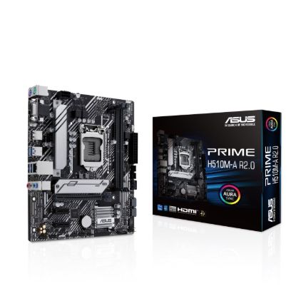 Obrázek ASUS MB Sc LGA1200 PRIME H510M- A R2.0, Intel H470, 2xDDR4, 1xDP, 1xHDMI, 1xVGA, mATX