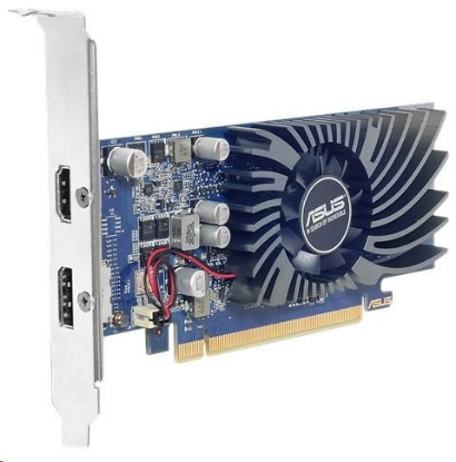 Obrázek ASUS VGA NVIDIA GeForce GT 1030 BRK 2G, 2G GDDR5-fun