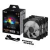 Obrázek ASUS ventilátor TUF GAMING TR120 ARGB, 3 x 120mm, černá