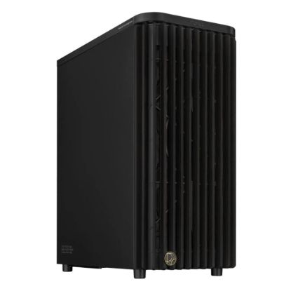 Obrázek ASUS case PROART PA401 WOOD METAL, Mid Tower, ATX, 1xUSB-C Gen2x2, 2xUSB 3.0, 2x 160mm Fan, 1x 120mm Fan, černá