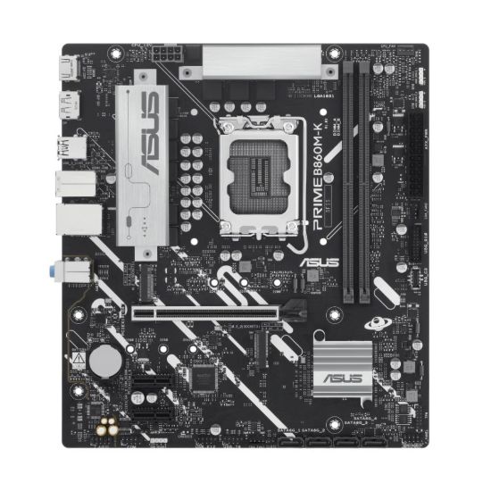 Obrázek ASUS MB Sc LGA1851 PRIME B860M-K, Intel B860, 2xDDR5, 1xDP, 1xHDMI, mATX