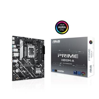 Obrázek ASUS MB Sc LGA1851 PRIME H810M- A- CSM, 2xDDR5, 1xDP, 1xHDMI, mATX