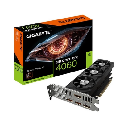 Obrázek GIGABYTE VGA NVIDIA GeForce RTX 4060 Low Profile OC 8G