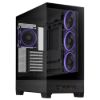 Obrázek ASUS case A31 PLUS TG ARGB, Mid Tower, Průhledná bočnice, 4 x 120mm ARGB Fan, ARGB Hub, černá
