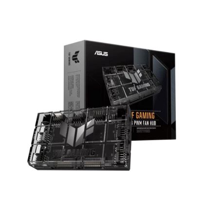 Obrázek ASUS TUF GAMING ARGB FAN HUB, 6x ARGB Fan, 2x SATA, černá