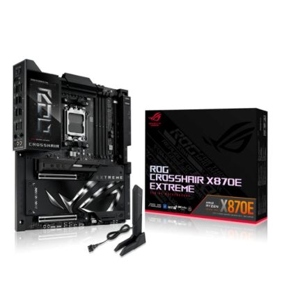 Obrázek ASUS MB Sc AM5 ROG CROSSHAIR X870E EXTREME, AMD X870, 4xDDR5, 1xHDMI, 2xUSB4, WiFi, E-ATX