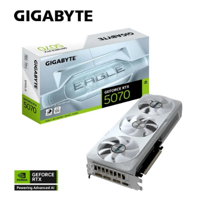 Obrázek GIGABYTE VGA NVIDIA GeForce RTX 5070 EAGLE OC ICE GDDR7