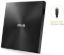 Obrázek ASUS DVD ZenDrive SDRW- 08U9M- U BLACK, External Slim DVD- RW, USB Type- C/ Type- A, M- DISC