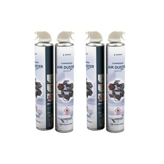 GEMBIRD Čistící spray, stlačený vzduch CK-CAD-FL750-01