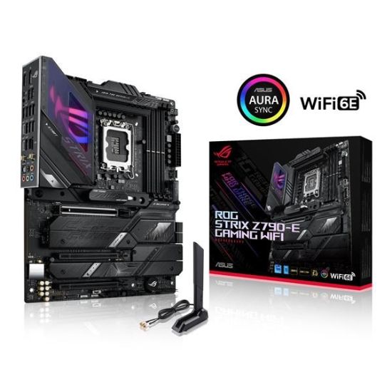 Obrázek ASUS MB Sc LGA1700 ROG STRIX Z790- E GAMING WIFI, Intel Z790, 4xDDR5, 1xDP, 1xHDMI, WI- FI