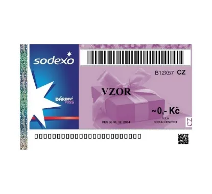 Poukázka Sodexo wbmario