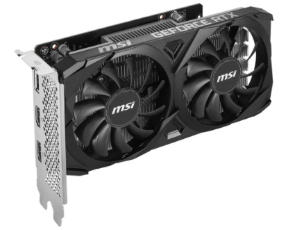 Obrázek MSI VGA NVIDIA GeForce RTX 3050 VENTUS 2X E 6G OC, 6G GDDR6