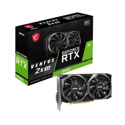 Obrázek MSI VGA NVIDIA GeForce RTX 3050 VENTUS 2X XS 8G OC, 8G GDDR6