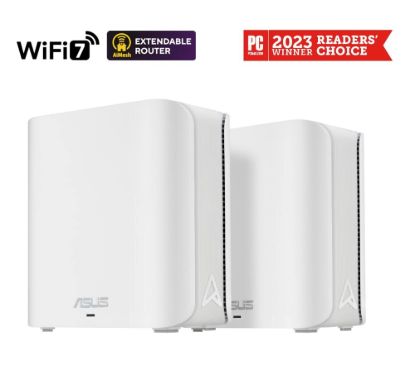 Obrázek ASUS ZenWifi BD4 2- pack, WiFi7 Extendable Router, AiMesh, 2x WAN/ LAN