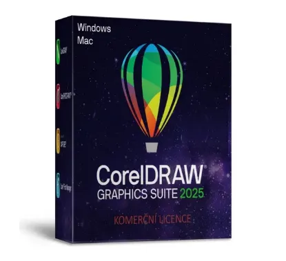 Obrázek CorelDRAW Graphics Suite 2025 Multi Windows, krabicová verze